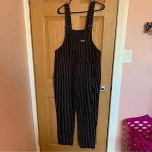 Vintage Run & Fly Pinstripe Overalls